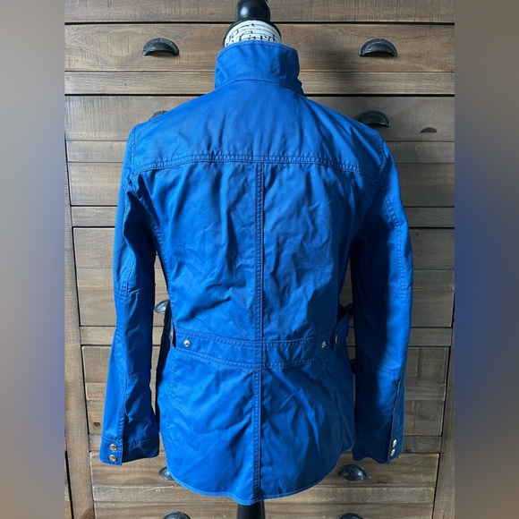 J.Crew Downtown Field Jacket S Ocean Blue - Picture 3 of 7